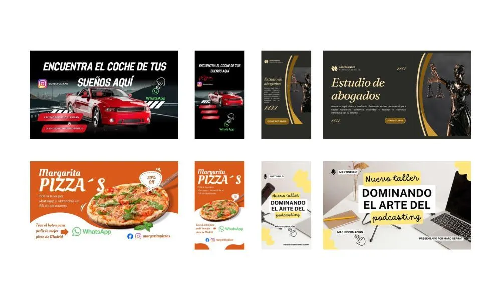 Muestras de landing pages - ver portfolio