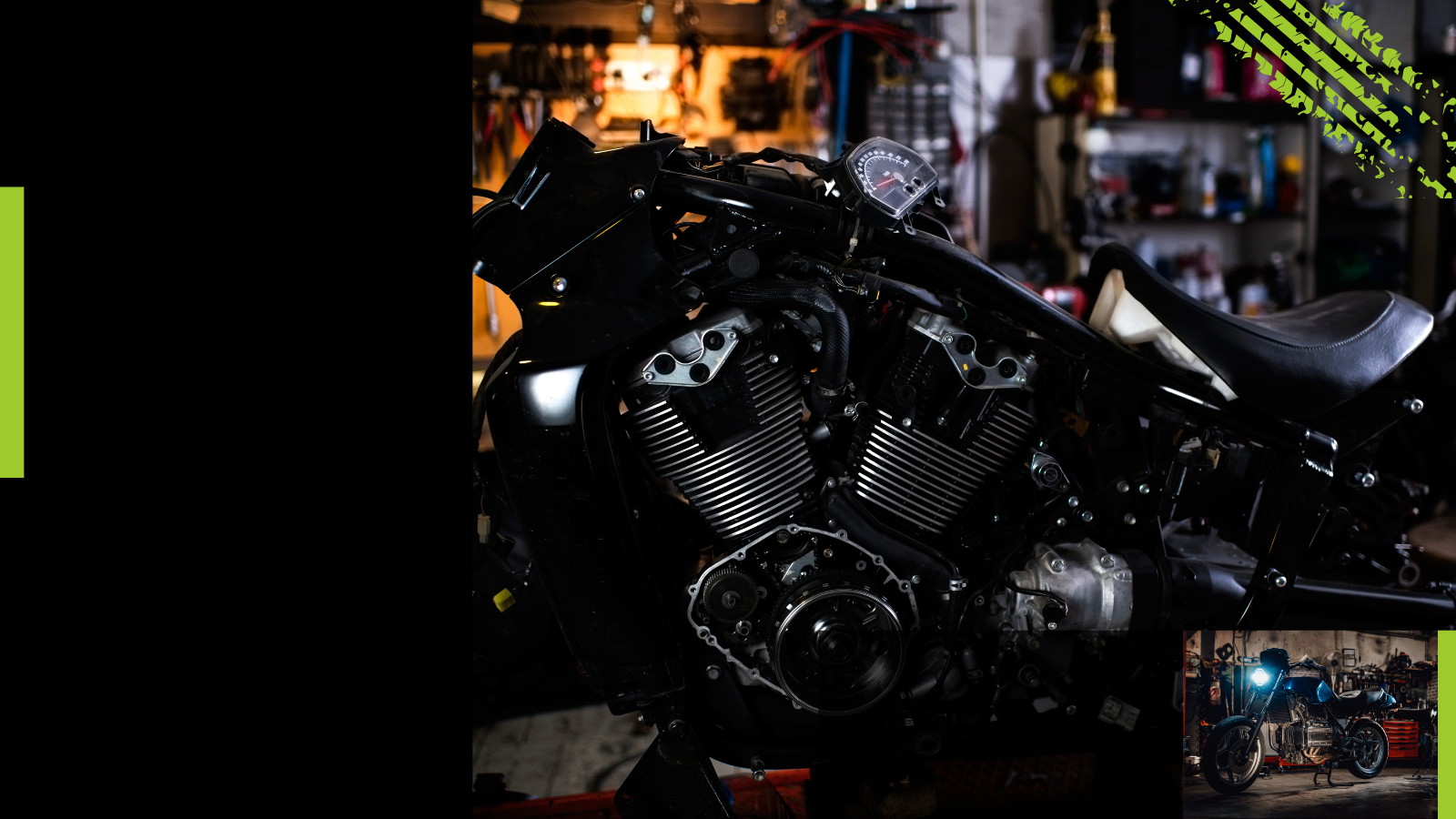 Muestra: Taller mecánico de motos - landing de servicios y turnos por WhatsApp